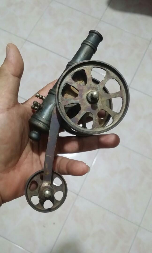 Brass cannon Furniture Home Living Home Decor Vases Decorative