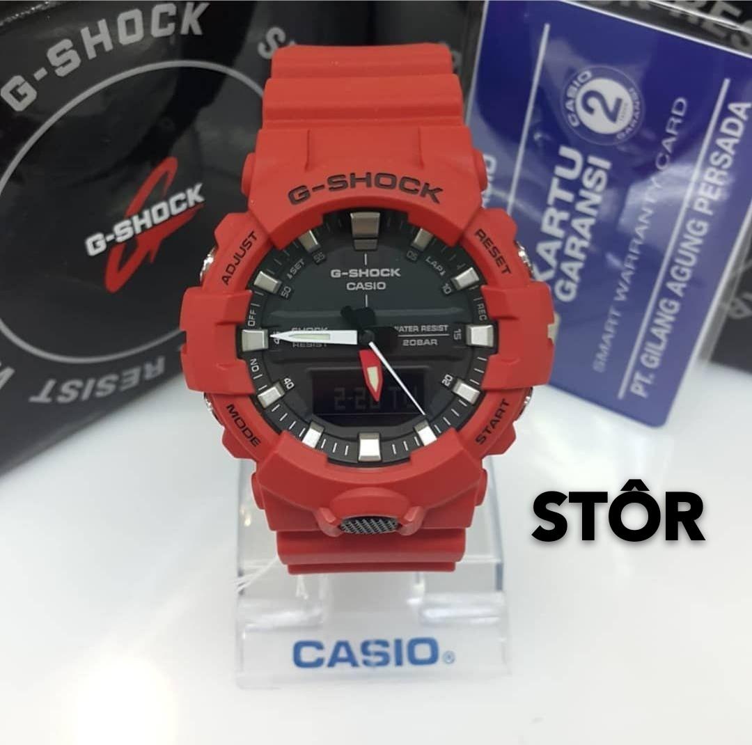 g shock ga 800 red