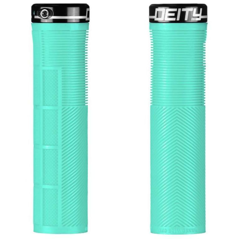 green handlebar grips