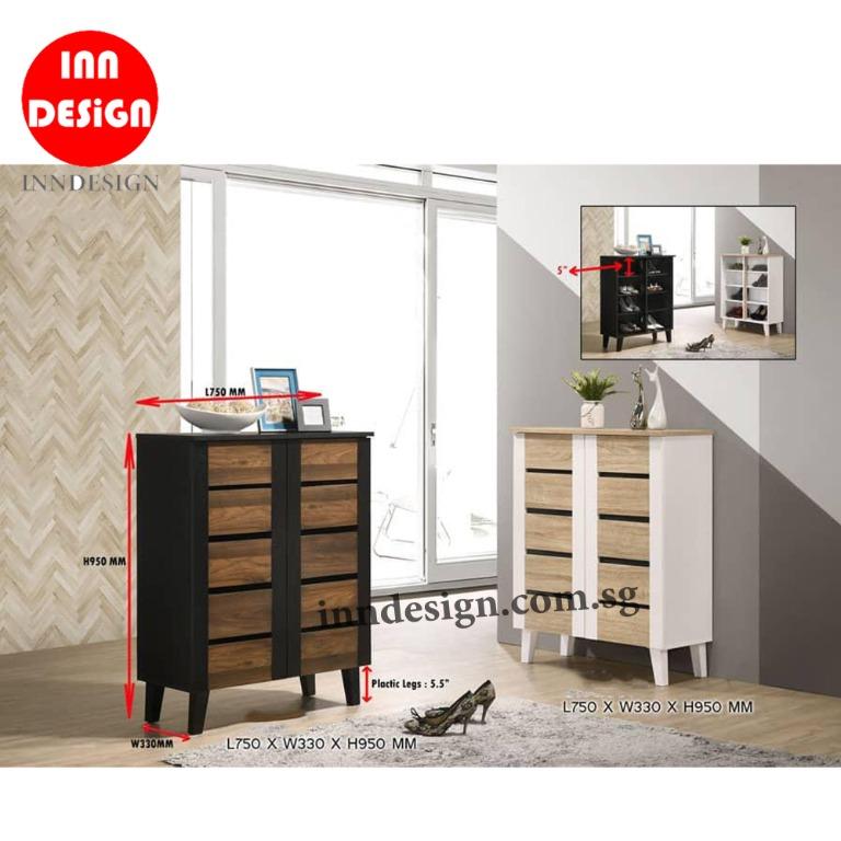 Deliver Next Day Shoe Cabinet Furniture Shelves Drawers On Carousell