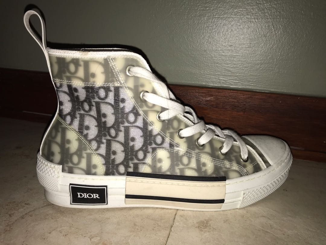 dior high cut shoes