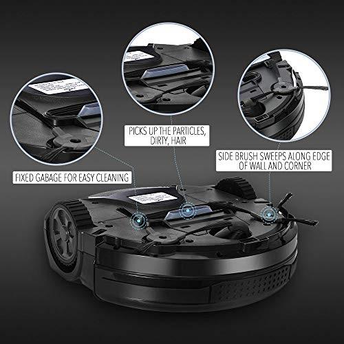 Euleven 3in1 Floor Robotic Vacuum with Smart Mopping Cleaner, TV