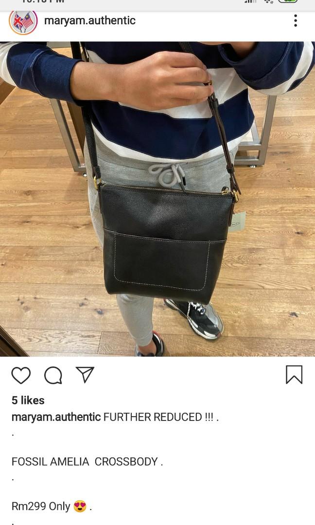 Amelia backpack fossil deals