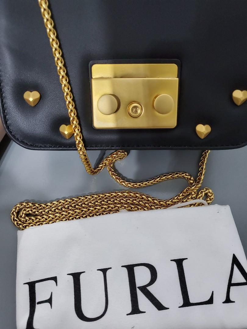 Furla Metropolis Amoris Mini C Body Nero Women s Fashion Bags Wallets Cross body Bags on Carousell
