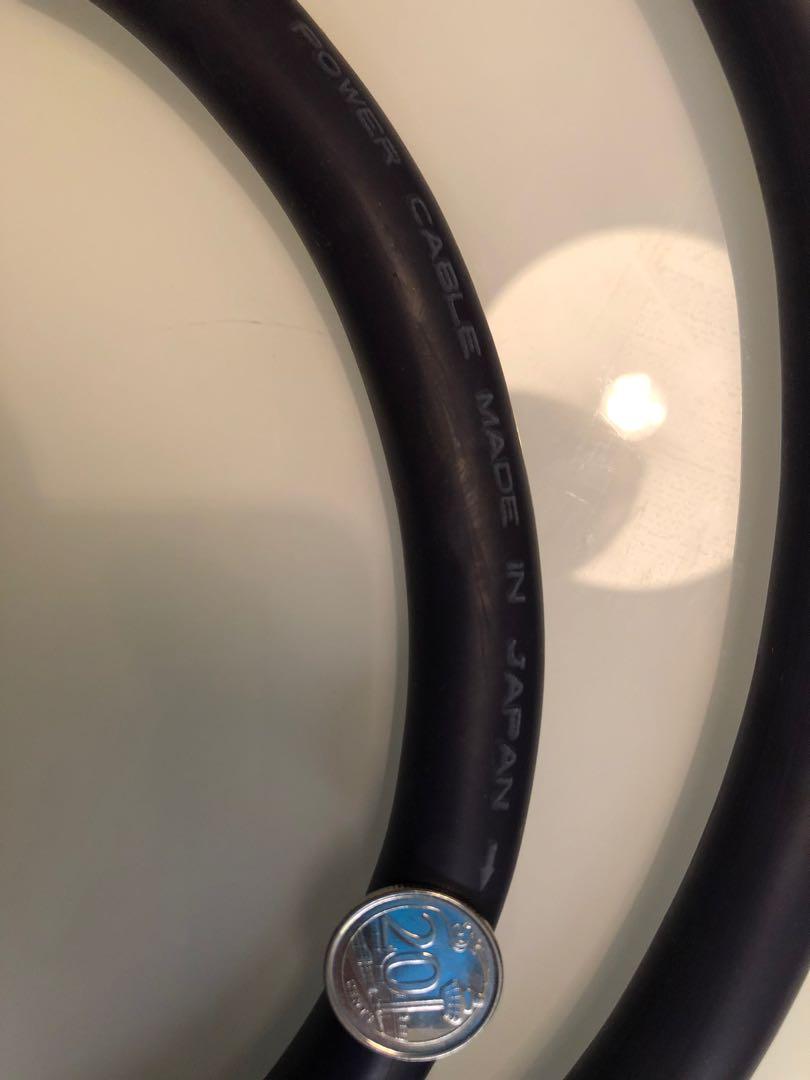 Furukawa super pure copper power cord, Audio, Portable Audio Accessories on Carousell