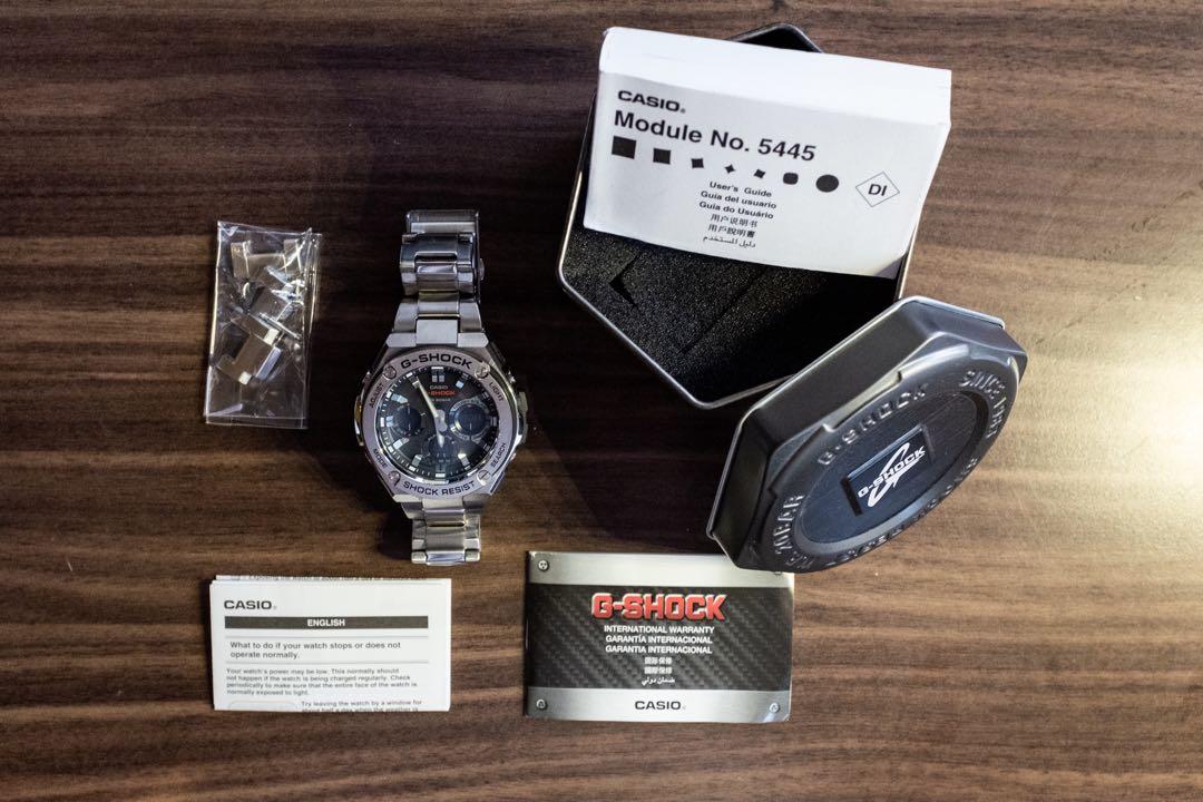 G Shock GST S110D 1A G Steel