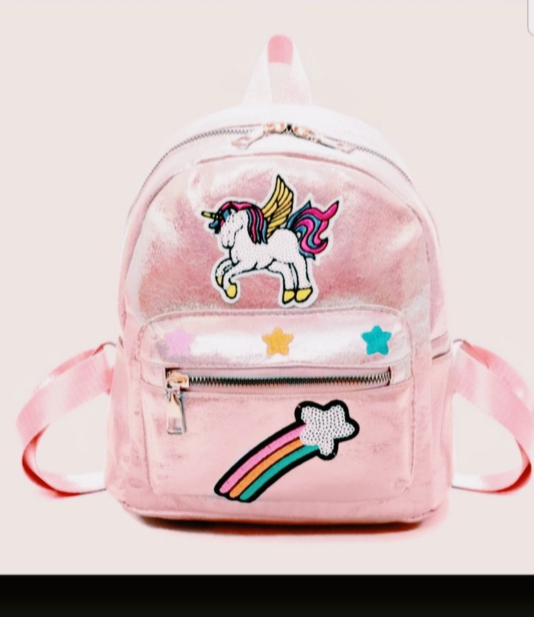 unicorn backpack sequin