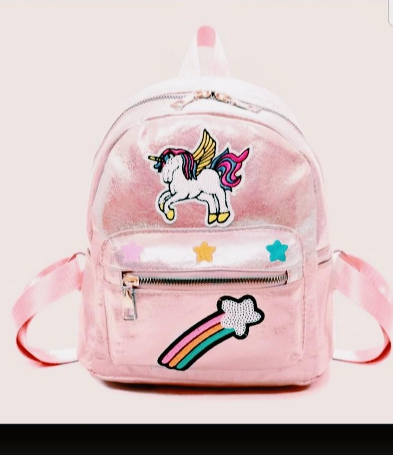 sequin backpack unicorn