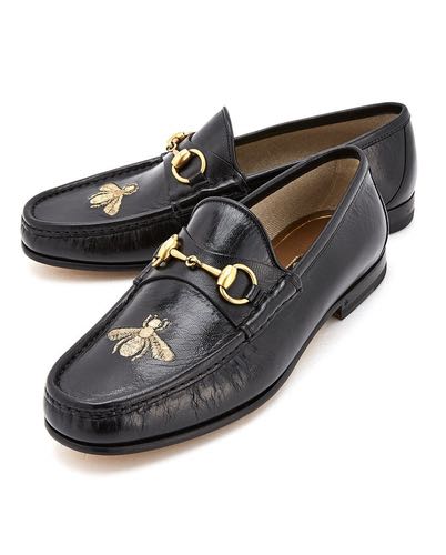 Gucci horsebit loafer with bee, Men's Fashion, Footwear, Dress Shoes on ...