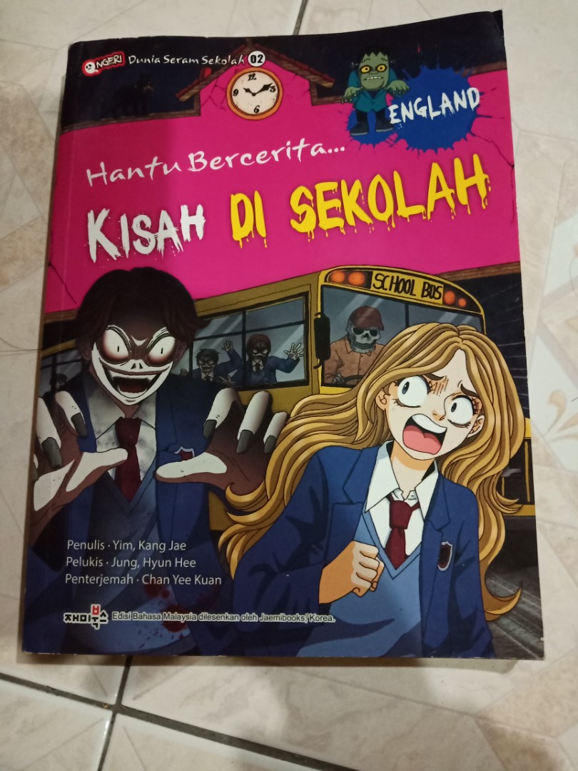 Hantu Bercerita Kisah Di Sekolah England Books Stationery Comics Manga On Carousell