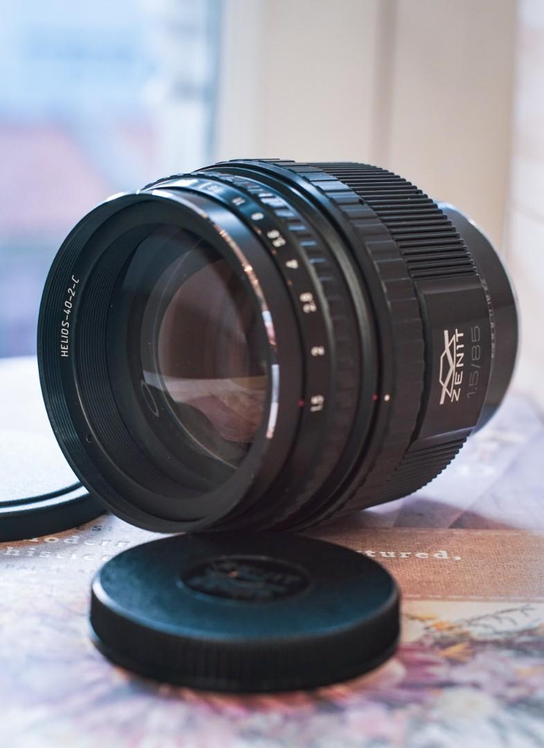 Helios 40 2 85mm F 1 5 Lens Ef Mount Photography Lenses On Carousell