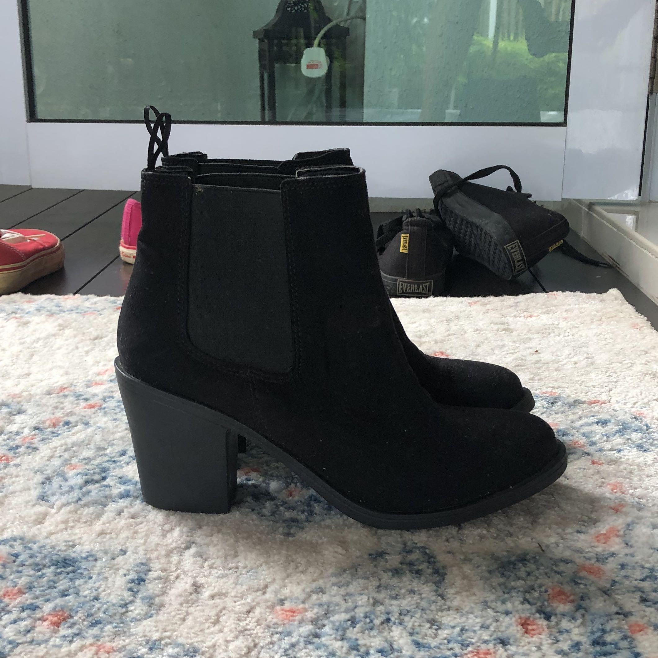 H&m heeled boots clearance