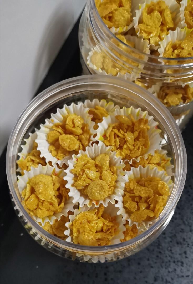 Honey Cornflakes Cookies Food Drinks Homemade Bakes On Carousell