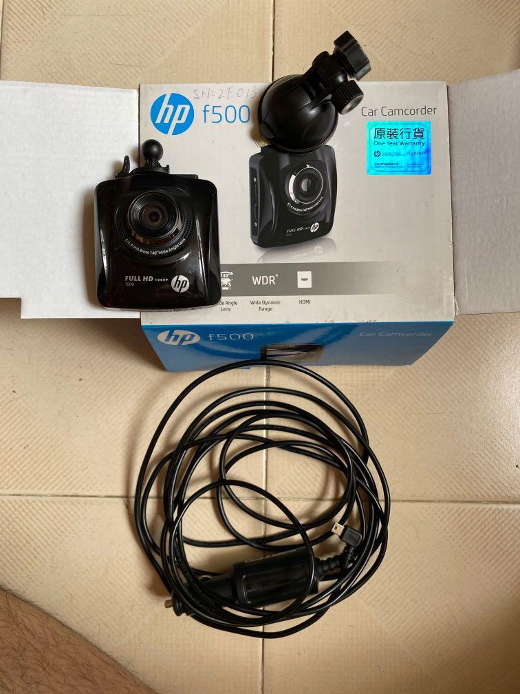 HP f500 車cam, 攝影器材, 攝錄機- Carousell