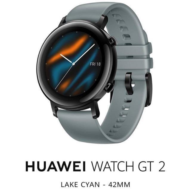 Huawei watch gt 2 sport 42mm lake cyan new arrivals