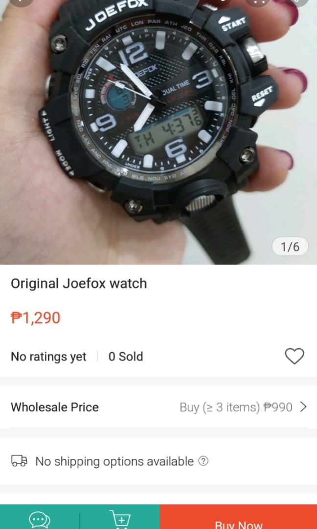 joefox JSDT001CH Metal Analog-Digital Men's Watch - Buy joefox JSDT001CH  Metal Analog-Digital Men's Watch Online at Best Prices in India on Snapdeal