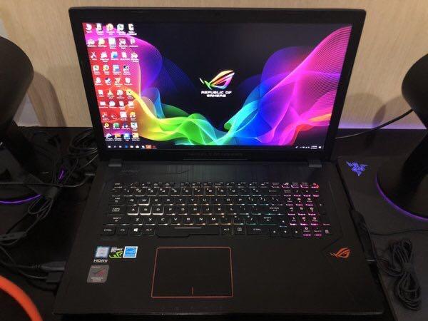 Laptop Asus Rog Gl753ve 17 3inch Hariraya50 Elektronik Komputer Laptop Di Carousell