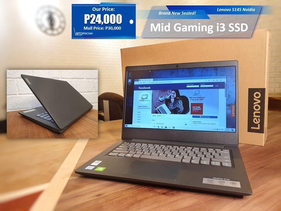 Laptop For Sale Lenovo S145 Midgaming I3 Ssd Lockdown Sale Electronics Computers Laptops On Carousell