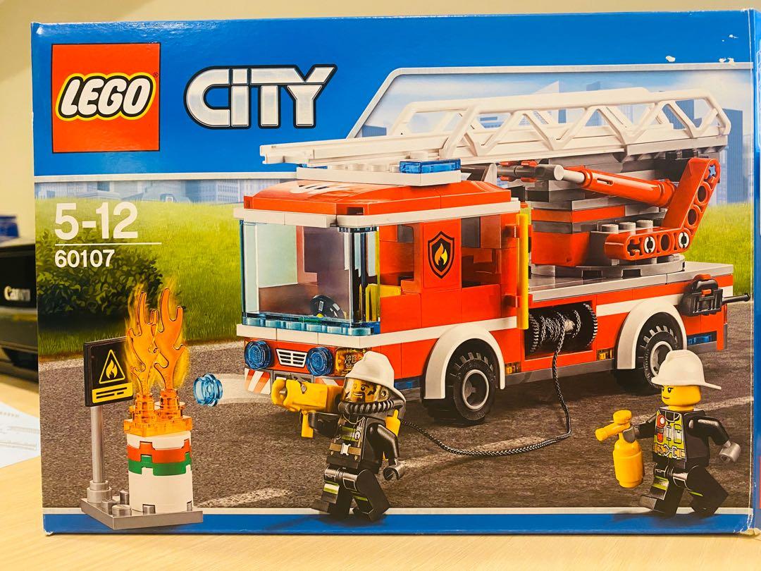 lego 60107 city fire ladder truck