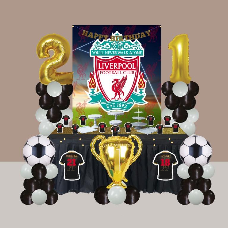 Liverpool Theme Party Decoration For Birthday Standard Package Price Start From Option 1 63 80 Add On