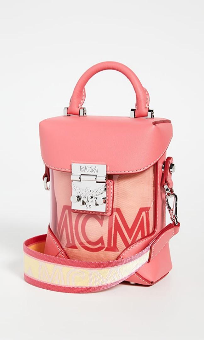 Mcm transparent bag sale