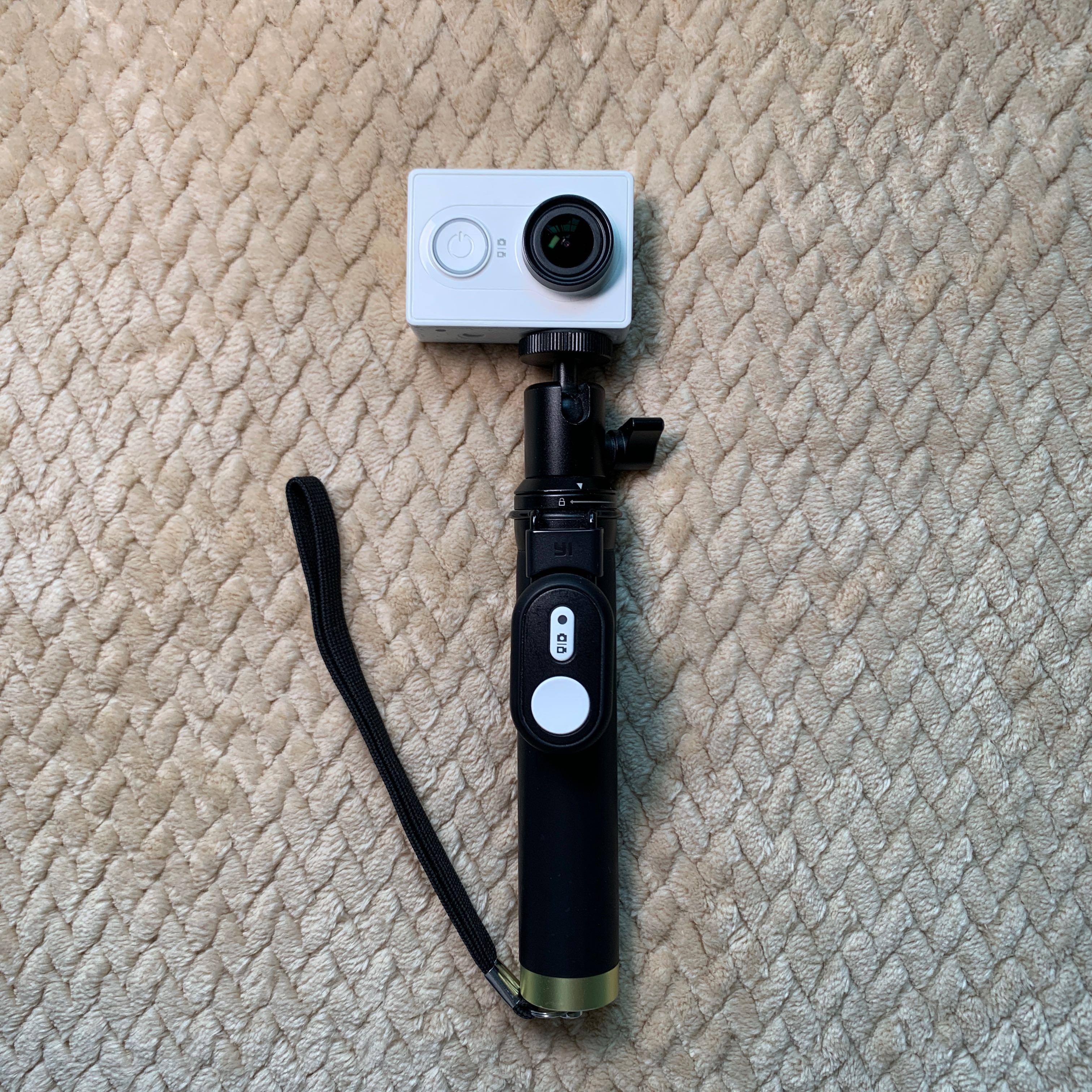 mi action camera selfie stick