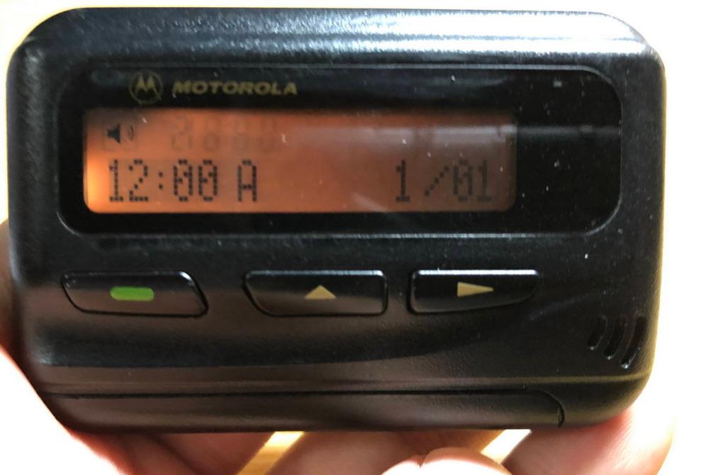 Motorola Pager Beeper Vintage, Mobile Phones & Gadgets, Mobile Phones