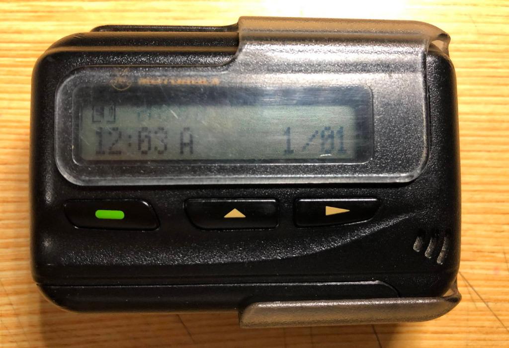 Motorola Pager Beeper Vintage, Mobile Phones & Gadgets, Mobile Phones