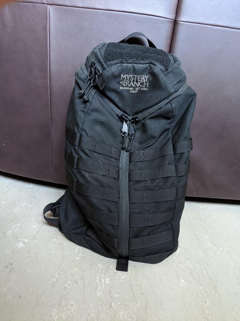 Mystery Ranch ASAP Black M/L Yoke Size Made in USA, Men's Fashion