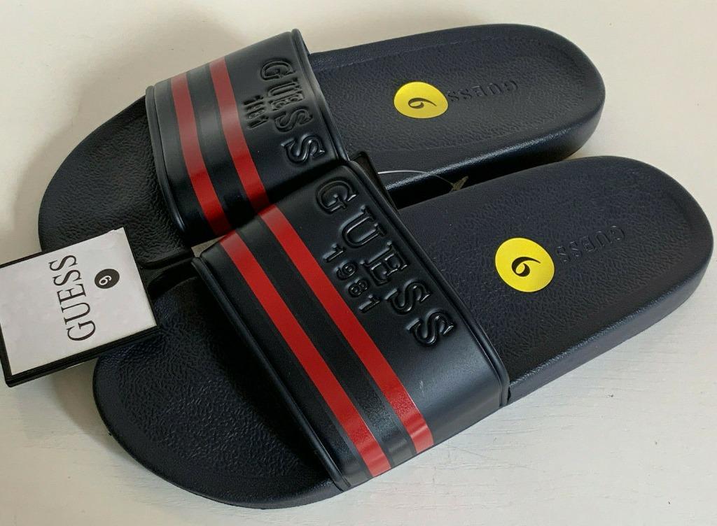 guess men's slippers