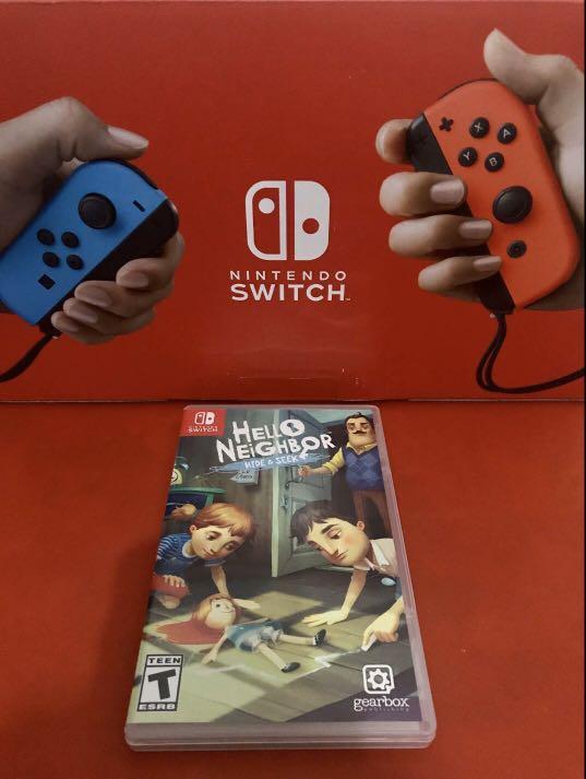 hello neighbor video game nintendo switch