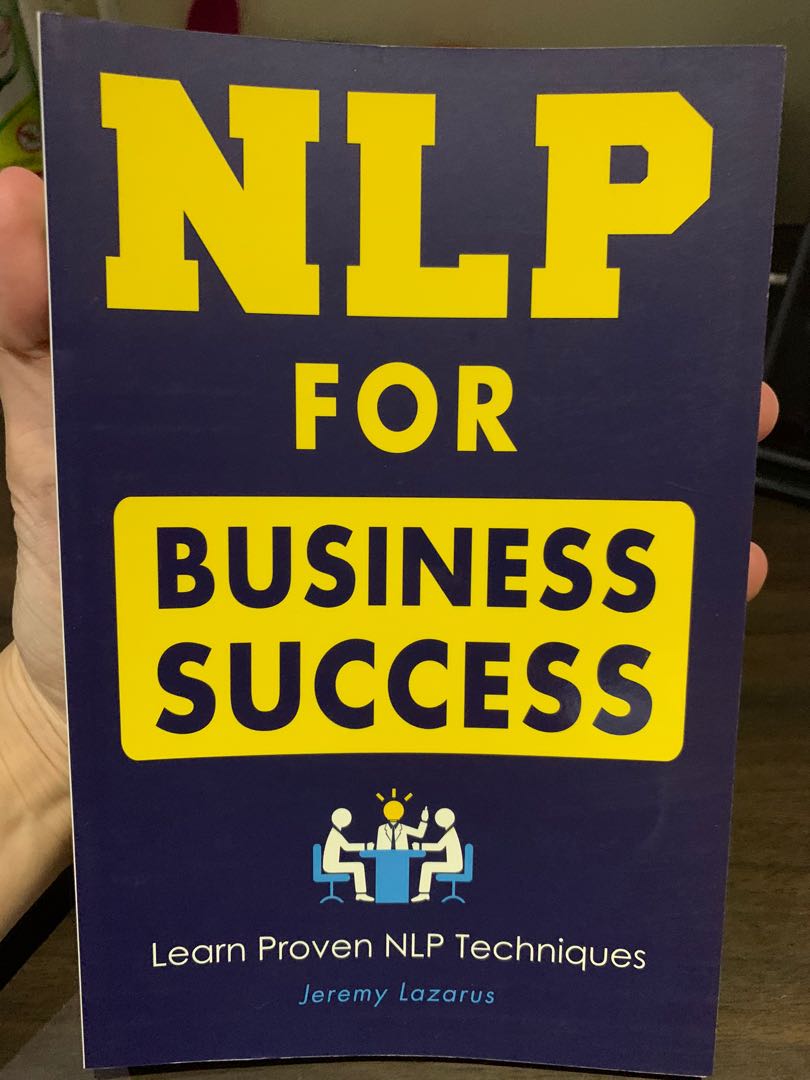 NLP for Business Success Book by Jeremy Lazarus, Hobbies & Toys, Books ...