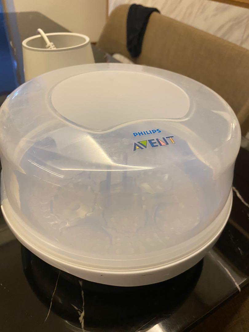 Philips Avent 6 bottle microwave sterilizer, Babies & Kids, Nursing
