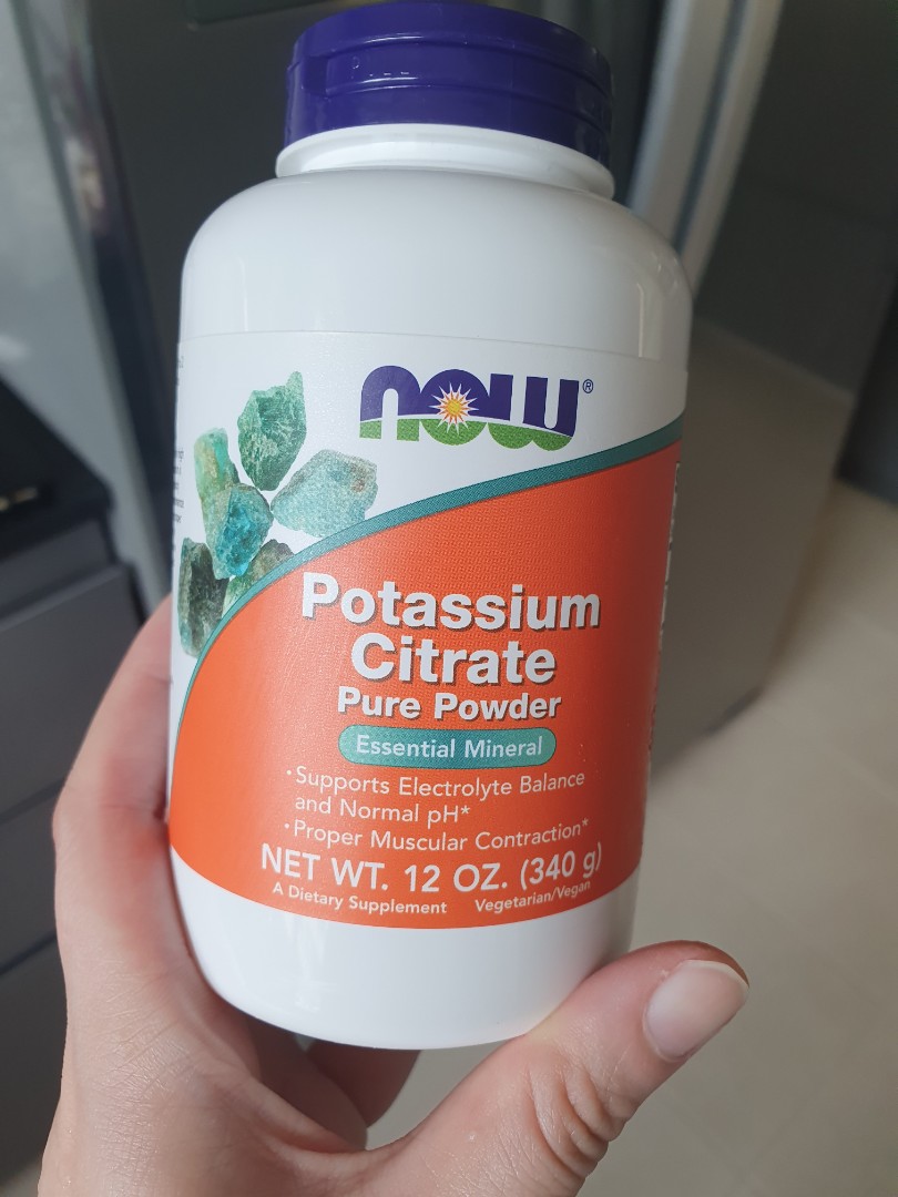 Potassium citrate powder, Health & Nutrition, Health Supplements