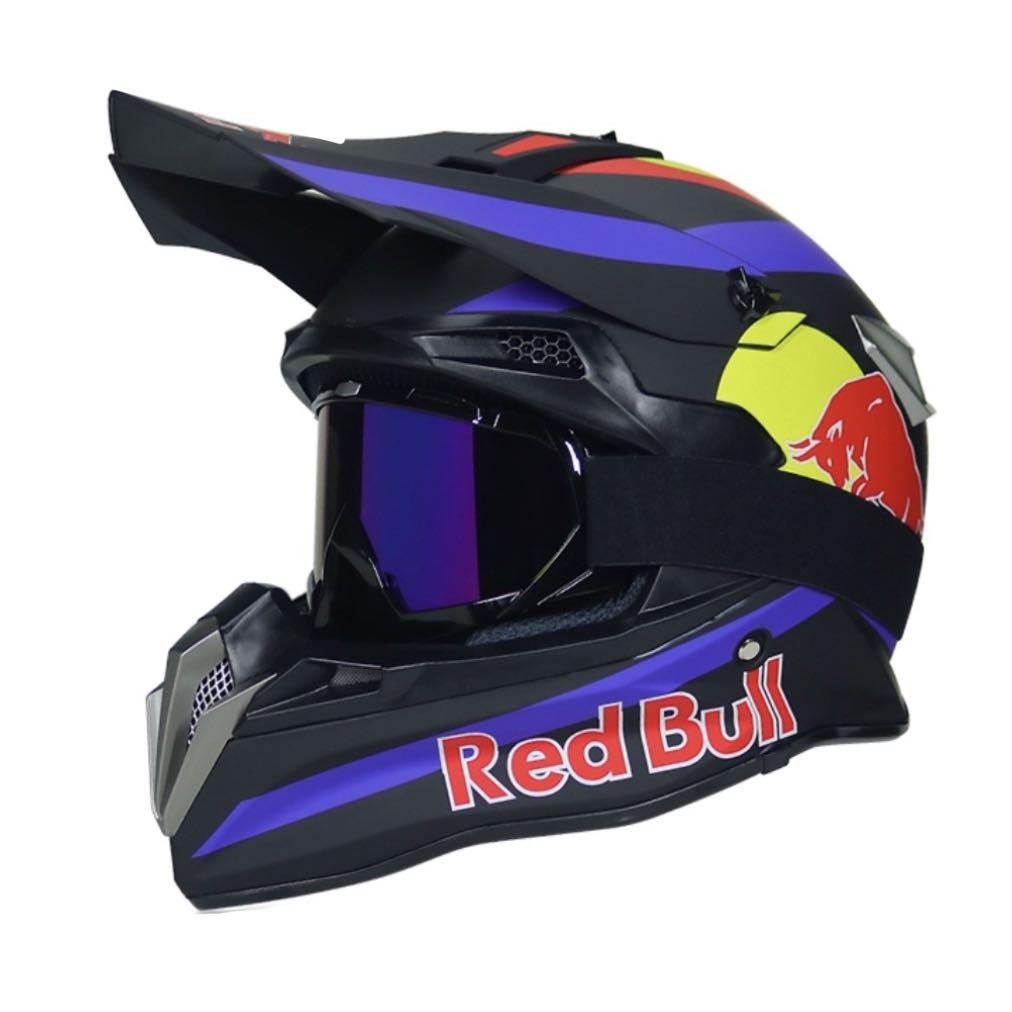 red bull dirt bike helmet