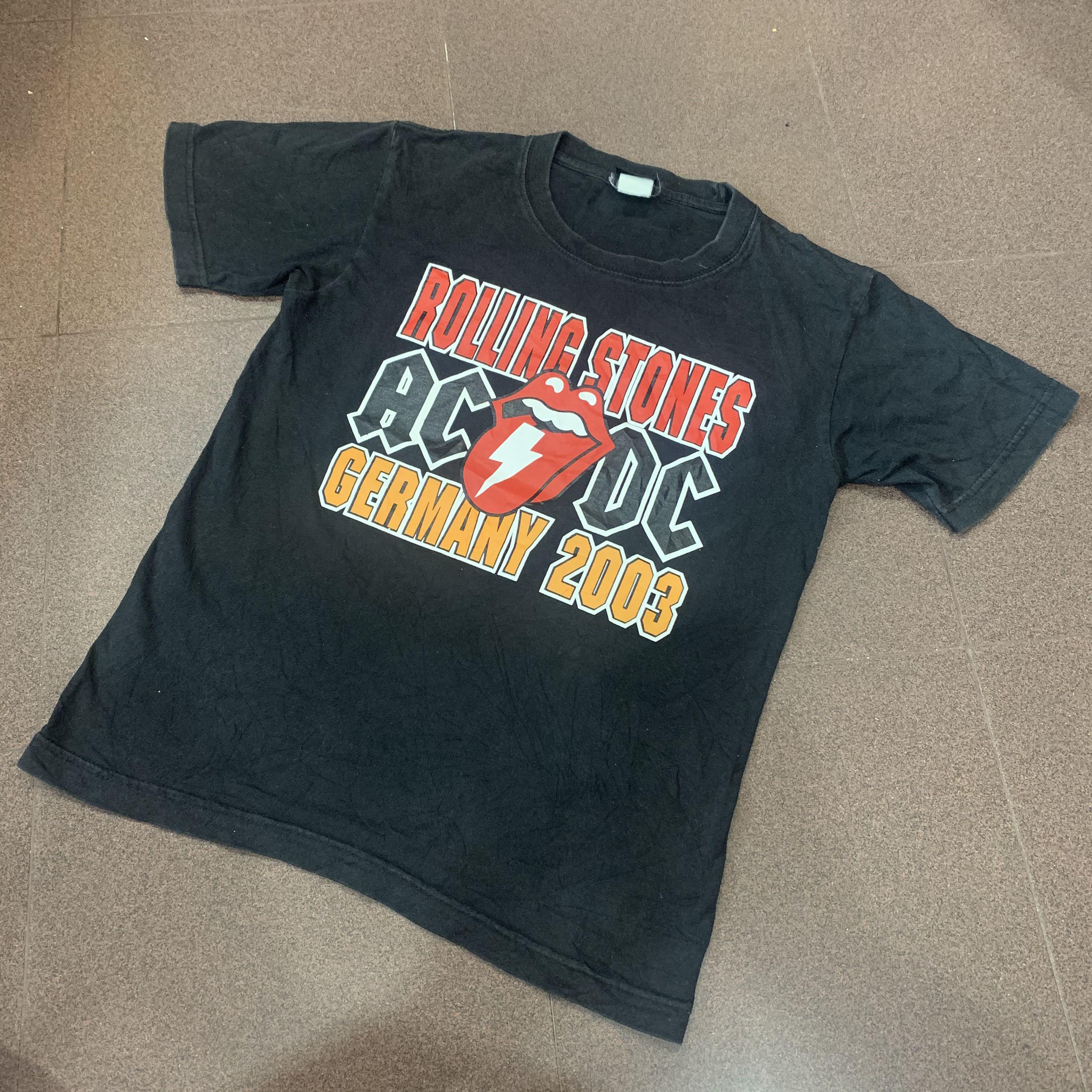 Rolling Stones Acdc Kids Shirt Babies Kids Boys Apparel 4 To 7 Years On Carousell