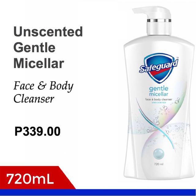 safeguard micellar cleanser