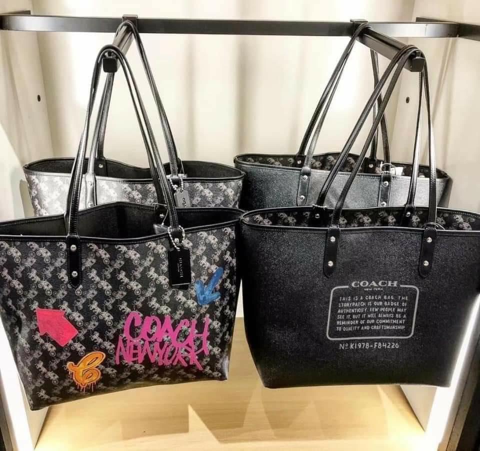 coach reversible tote