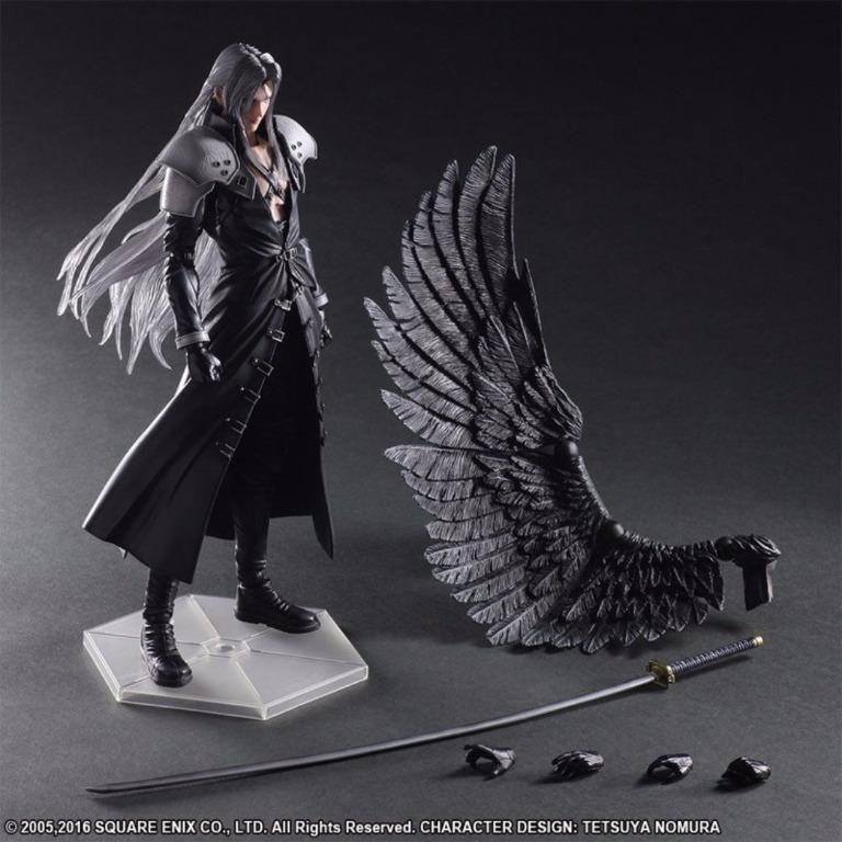 Get Wallpaper Sephiroth Final Fantasy Vii Advent Children Play Arts Kai Toys Free