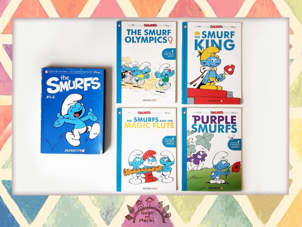 Books　Toys,　#11:　#1　Smurf　Smurfs　Hobbies　on　By　Yvan　Children's　The　Boxed　Peyo　(author)　By　(author)　Books　Set:　Magazines,　Graphic　Smurfs　Delporte,　Olympics　Novels　Vol.　Carousell
