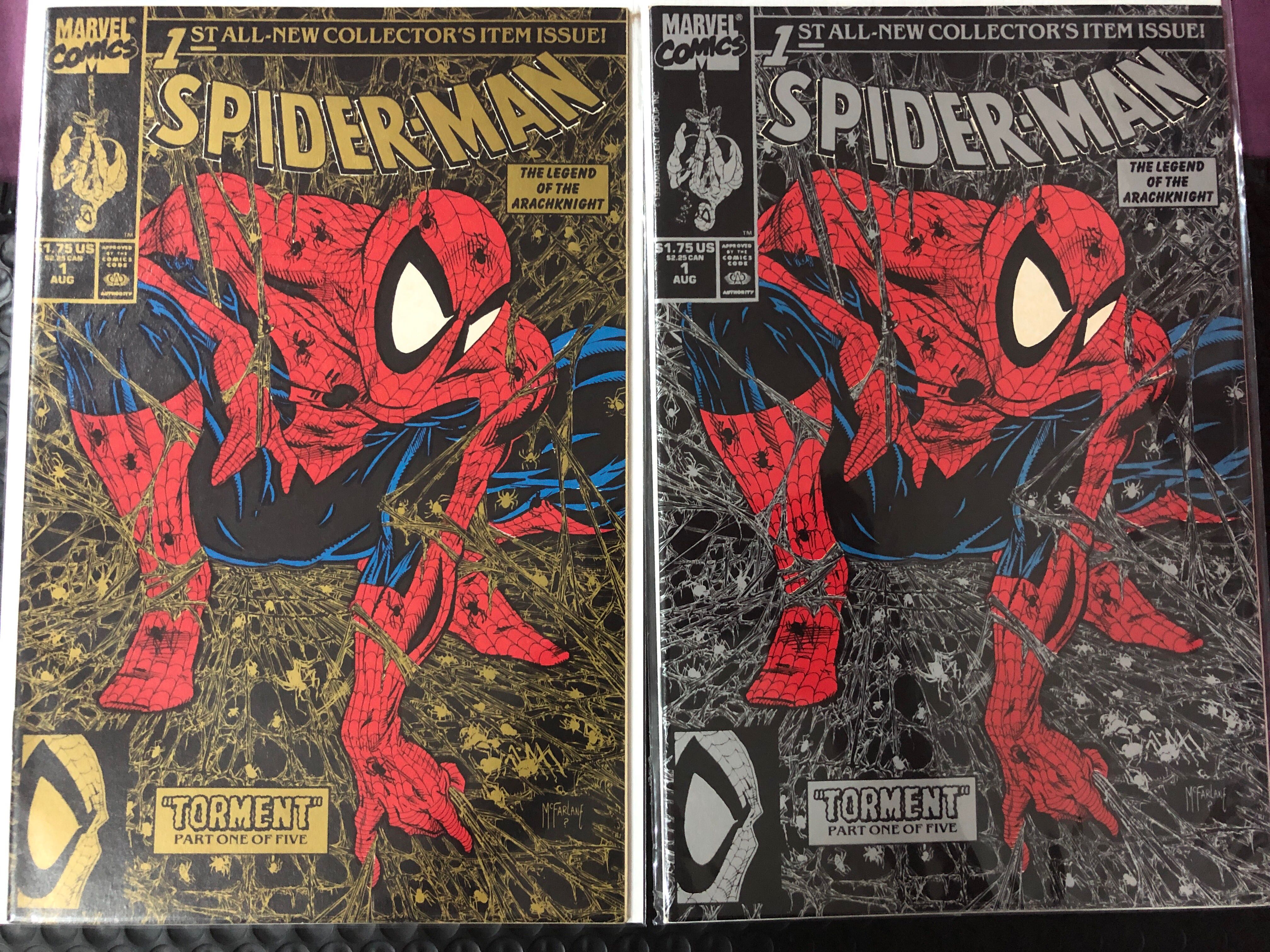 Spider Man Todd Mcfarlane Venom Torment Issue 1 Hobbies Toys Memorabilia Collectibles Fan Merchandise On Carousell