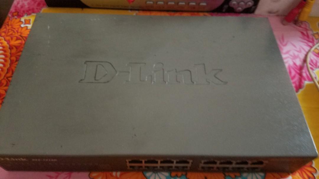 Switch Hub D- Link 16 port P 1,500 (Category: Cables & Adaptors) located in Mandaluyong City. Submitted by nina70 (Listing ID 1006049985, Image 2). Description: D- Link DES -1016D.