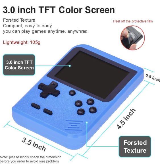 TAPDRA Handheld Game Console blue Everything Else on Carousell