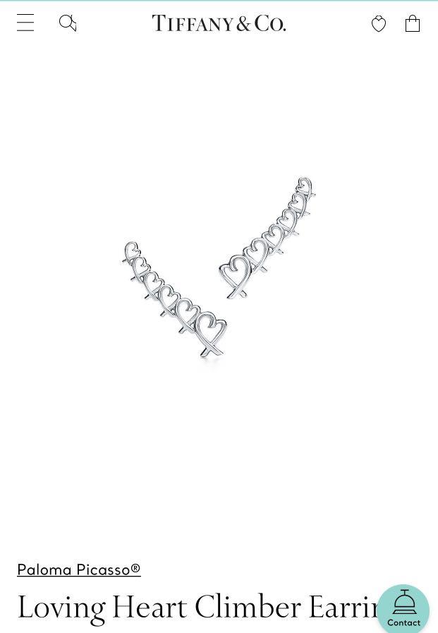 Tiffany ear climber top