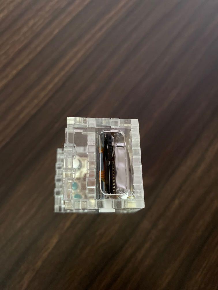 Tiny Arcade (Category: Interactive Toys) located in Singapore. Submitted by nutttttttt (Listing ID 1006034525, Image 4). Description: Tiny arcade from Kickstarter. Battery can be charged using usb. For more information: https://www.kickstarter.com/projects/kenburns/tiny-arcade-a-retro-tiny-playable-game-cabinet.