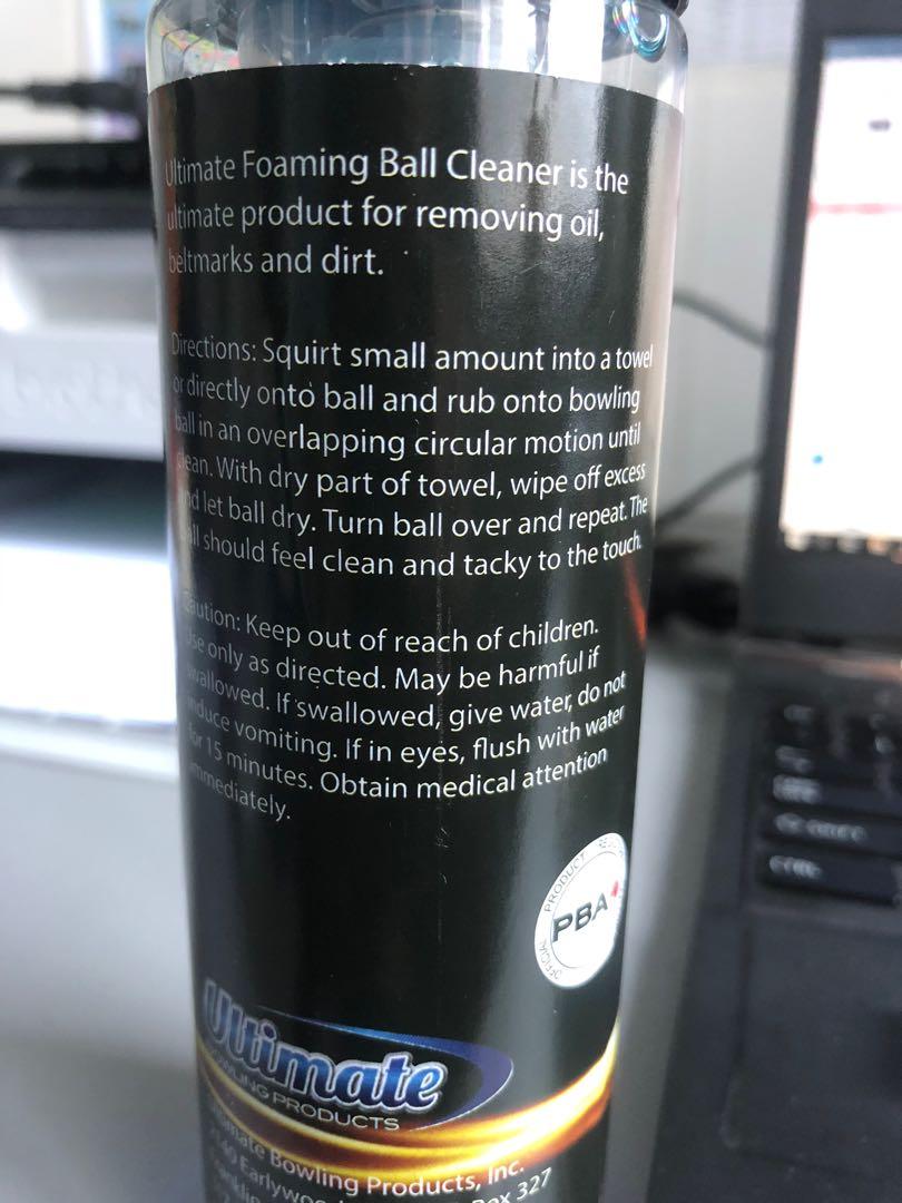 Ultimate Ultra Foam Bowling Ball Cleaner, Sports Equipment, Sports