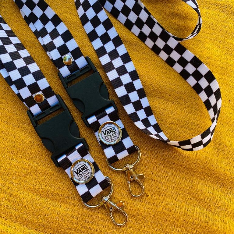 Yellow vans lanyard sale