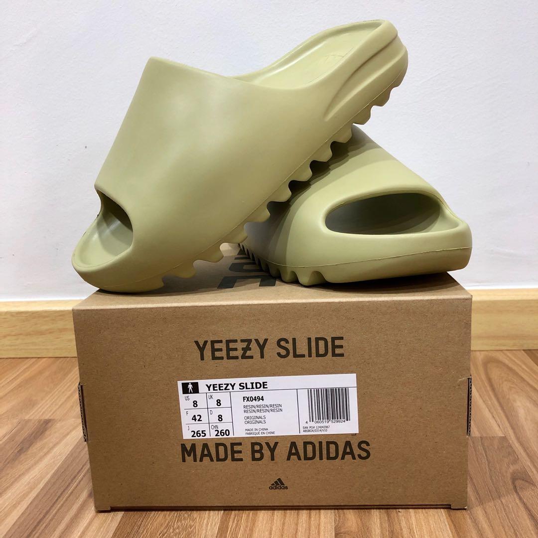 Yeezy slide store resin mens fx0494