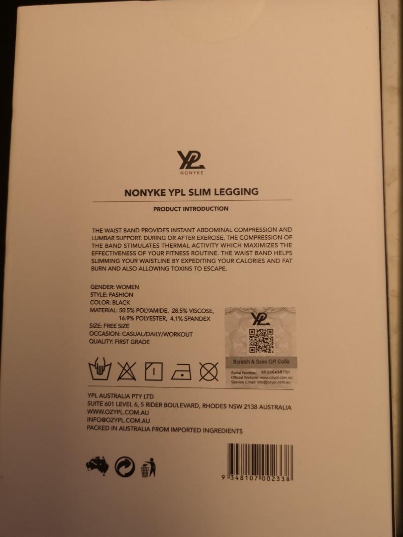 YPL Slim Legging Gen 2 Women s Fashion Activewear on Carousell