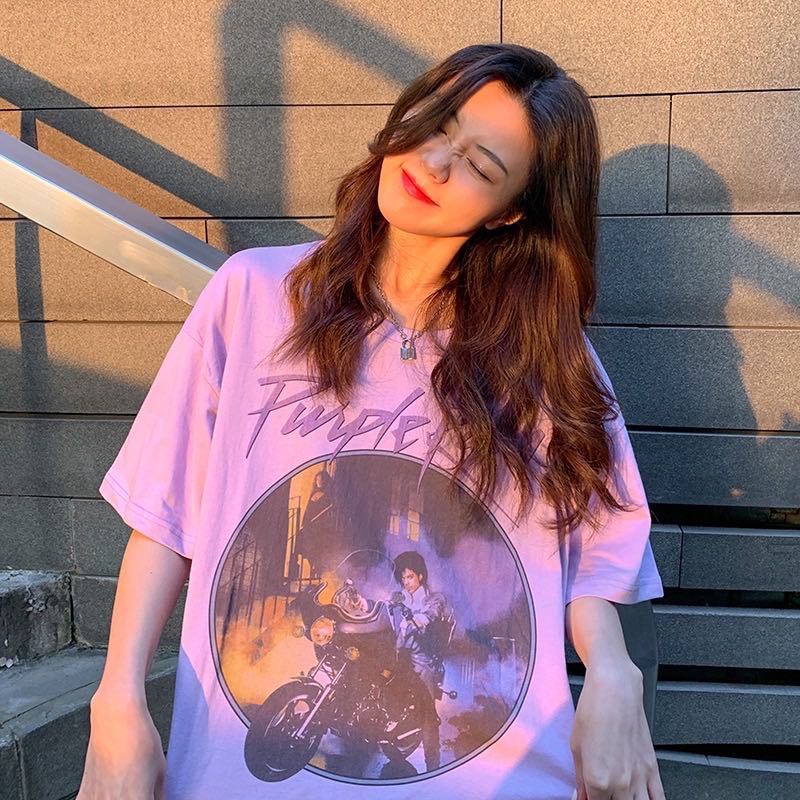 Purple rain shop shirt brandy melville